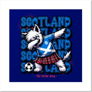 Scottish Football Supporter: The Tartan Army Tee Posters and Art